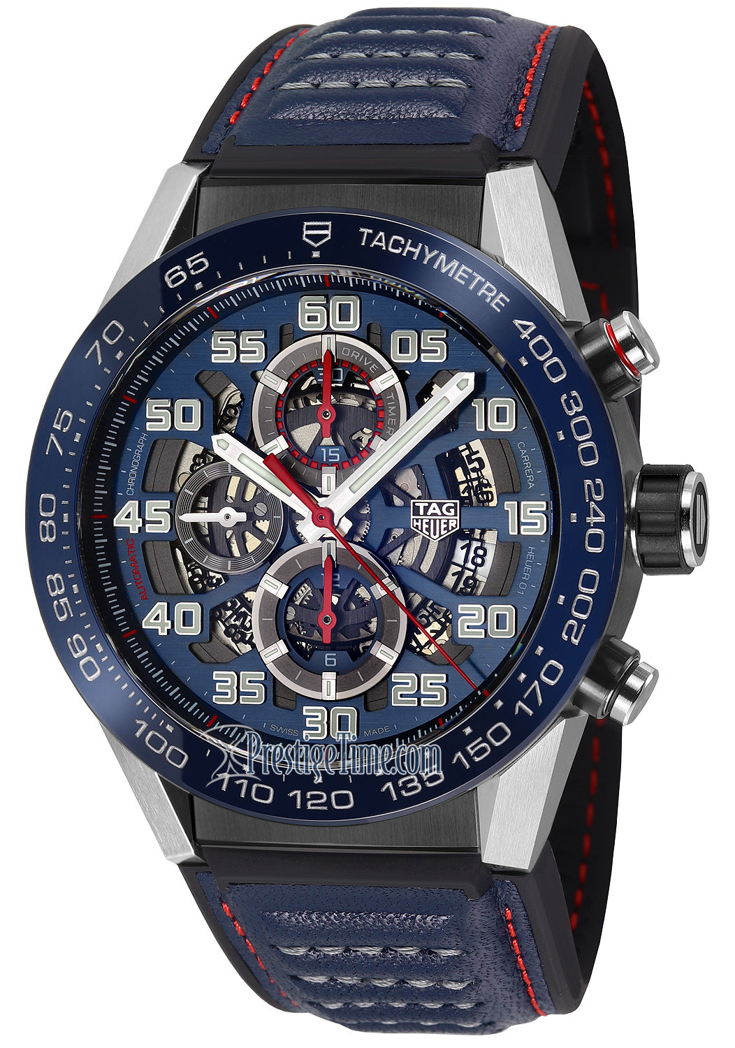 Tag Heuer Carrera Caliber Heuer 01 Skeleton 45mm car2a1n.ft6100