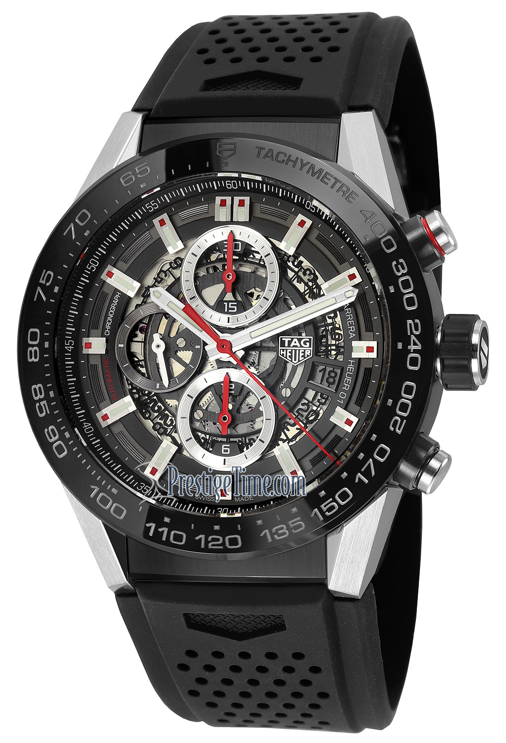 Tag Heuer Carrera Caliber Heuer 01 Skeleton 45mm car2a1z.ft6044