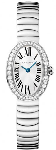 Cartier Baignoire Mini 18kt White Gold wb520025