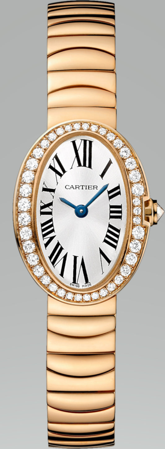 Cartier Baignoire Mini 18kt Rose Gold wb520028