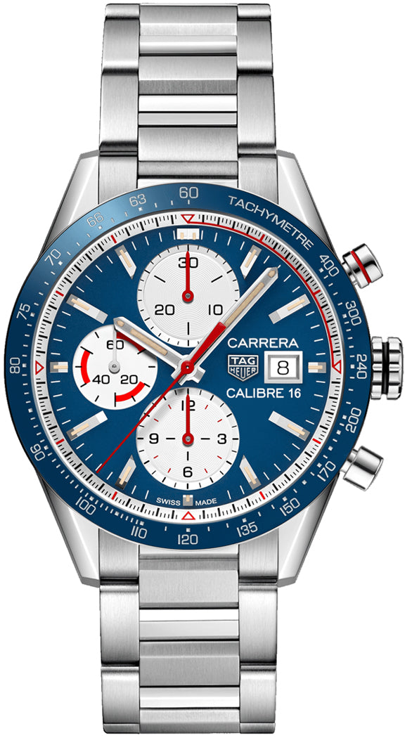 Tag Heuer Carrera Calibre 16 Chronograph 41mm cv201ar.ba0715