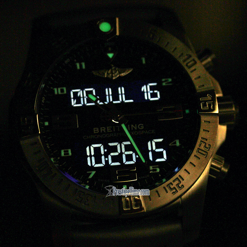 Glowing dial