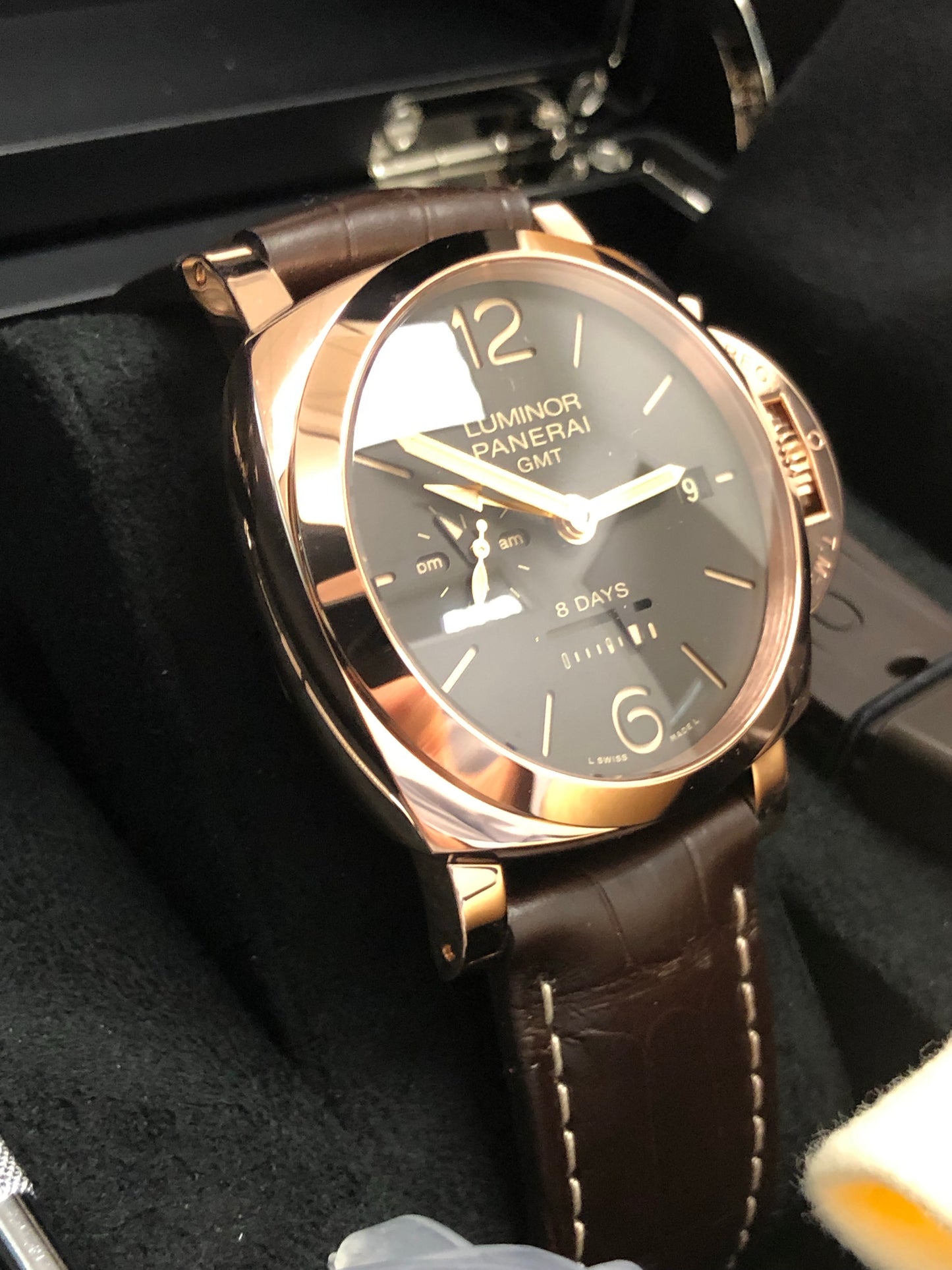 Panerai Luminor 1950 8 Days GMT Manual Wind 44mm PAM00576