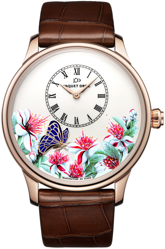 Jaquet Droz Les Ateliers d'Art Petite Heure Minute Relief j005033283 BUTTERFLY JOURNEY