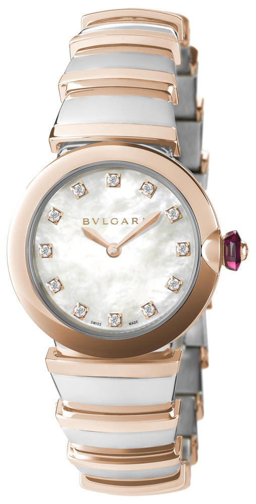 Bulgari Lucea Quartz 28mm lu28wspgspg/12