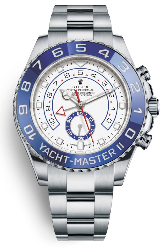 Rolex Yacht-Master II Stainless Steel 44mm White Dial Chronograph 116680