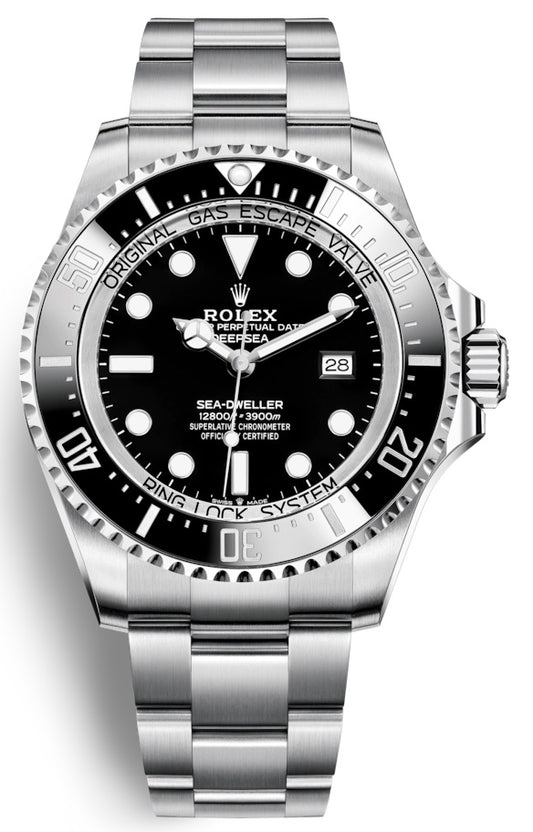 Rolex Sea-Dweller DEEPSEA 44mm Diver Steel Watch 126660 bk