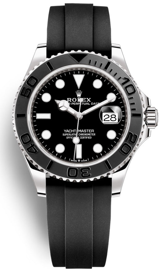 Rolex Yacht-Master 42 Black Dial Oyster 18k White Gold 226659