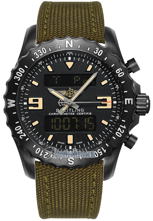 Breitling Chronospace Military m7836622/bd39/105w.m