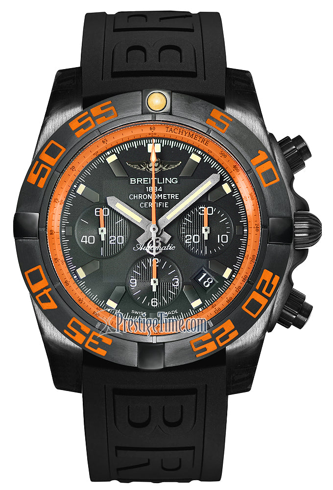 Breitling Chronomat 44 mb0111c2/bd07/153s RAVEN BLACKSTEEL