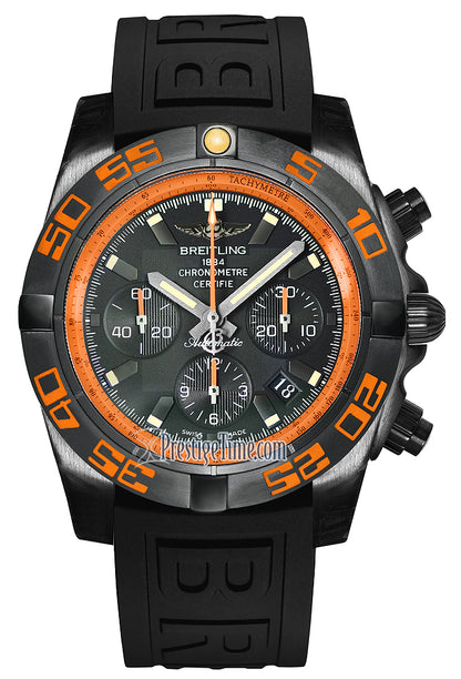 Breitling Chronomat 44 mb0111c2/bd07/153s RAVEN BLACKSTEEL