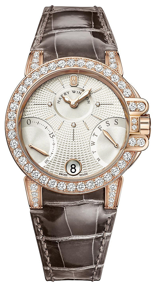 Harry Winston Ocean Lady Biretrograde 36mm oceabi36rr022