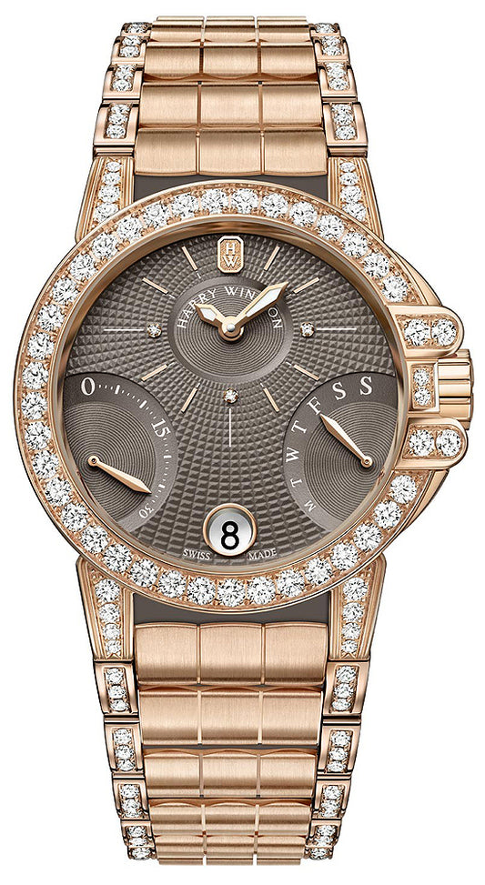 Harry Winston Ocean Lady Biretrograde 36mm oceabi36rr025