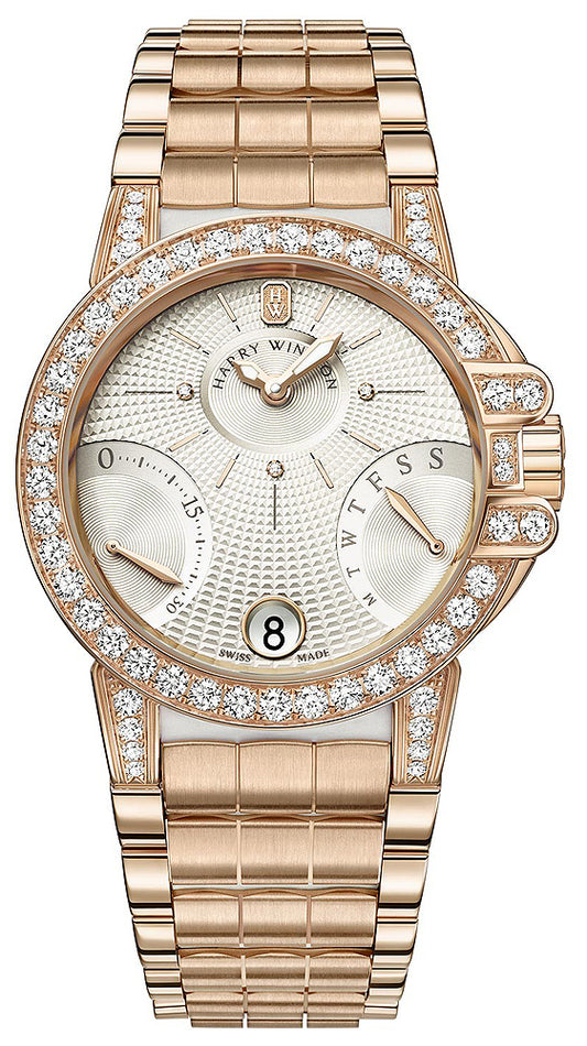 Harry Winston Ocean Lady Biretrograde 36mm oceabi36rr027