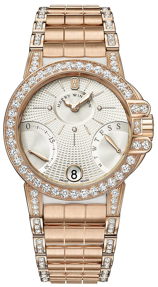 Harry Winston Ocean Lady Biretrograde 36mm oceabi36rr028