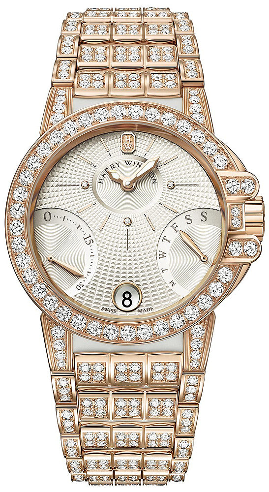 Harry Winston Ocean Lady Biretrograde 36mm oceabi36rr029