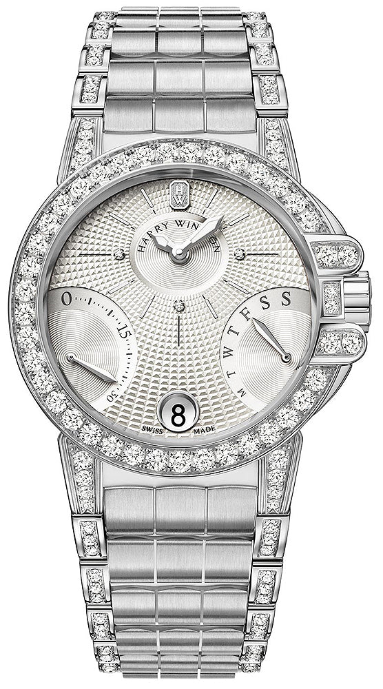 Harry Winston Ocean Lady Biretrograde 36mm oceabi36ww047