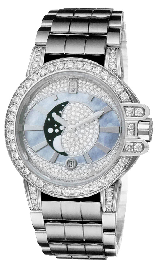 Harry Winston Ocean Lady Moon Phase 36mm oceqmp36ww007