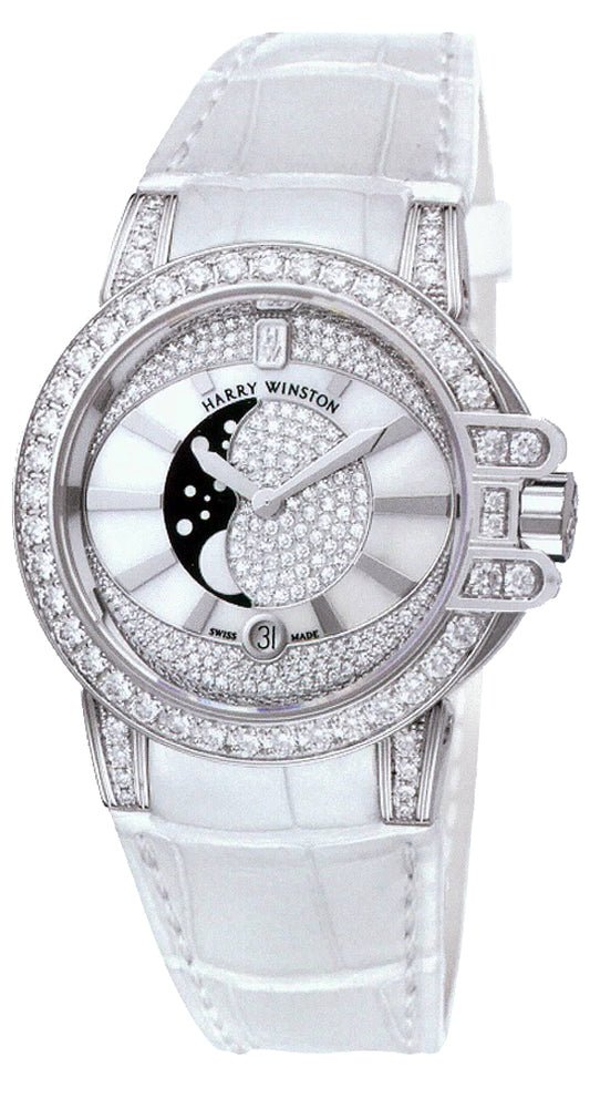 Harry Winston Ocean Lady Moon Phase 36mm oceqmp36ww009