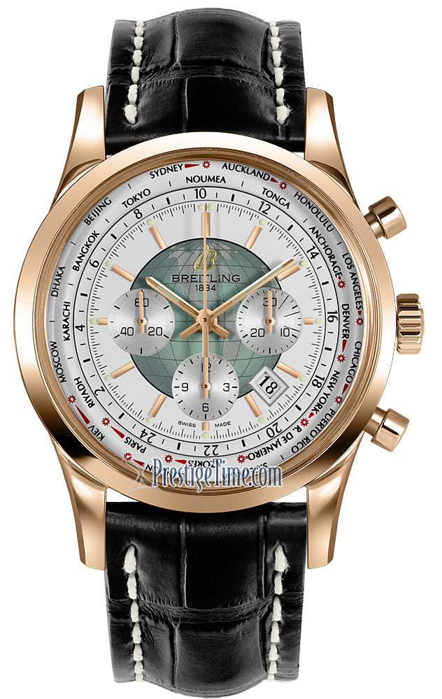 Breitling Transocean Chronograph Unitime rb0510uo/a733-1cd