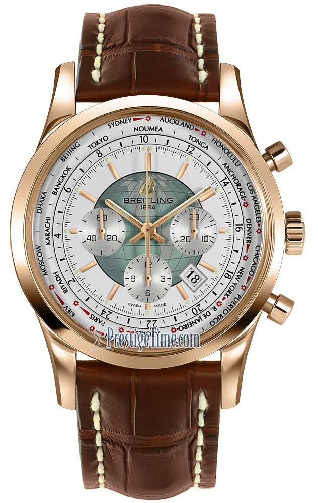 Breitling Transocean Chronograph Unitime rb0510uo/a733-2cd